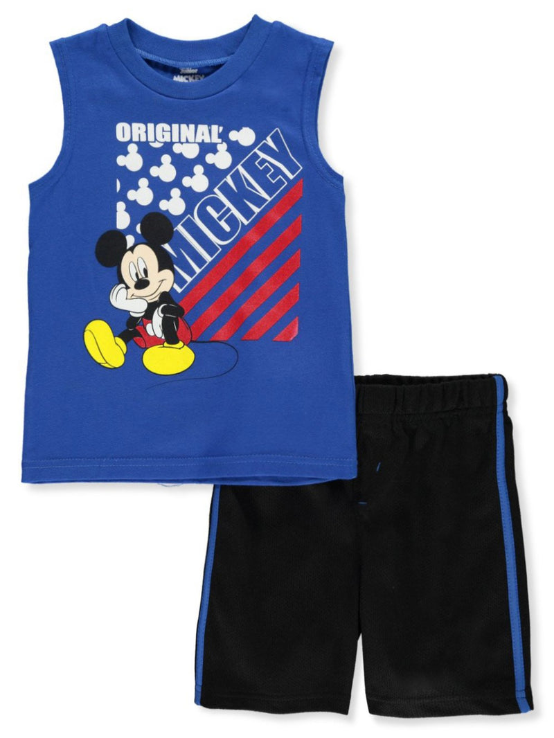 Mickey Mouse Origional Sleeveless tee and short set