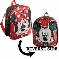 Mickey Mouse Sequin Back Pack Disney