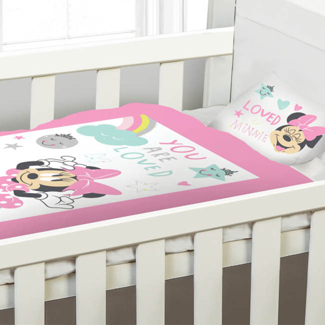 Minnie Mouse Baby Comforter Set