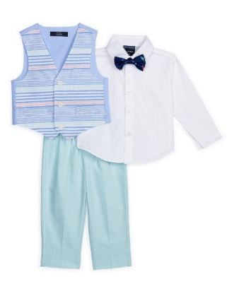 Nautica Infant Boy 4 Piece Striped