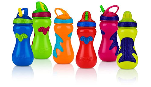 Nuby Flip-It Top Gator Grip Sipper