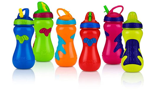 Nuby Flip-It Top Gator Grip Sipper