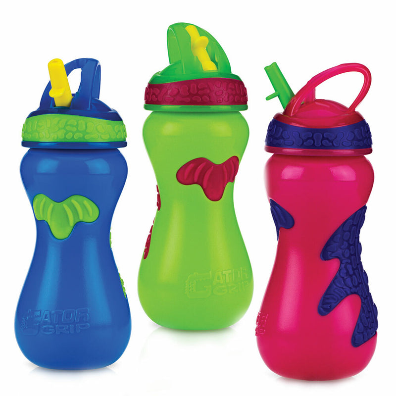 Nuby Flip-It Top Gator Grip Sipper