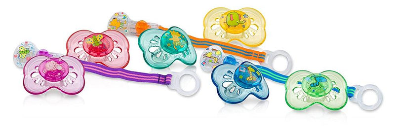 Nuby Brite 2 Pacifiers & Pacifinder