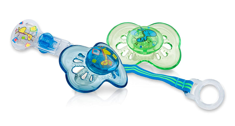 Nuby Brite 2 Pacifiers & Pacifinder