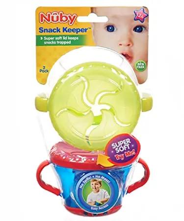 Nuby 2 pack Snack Keeper nuby