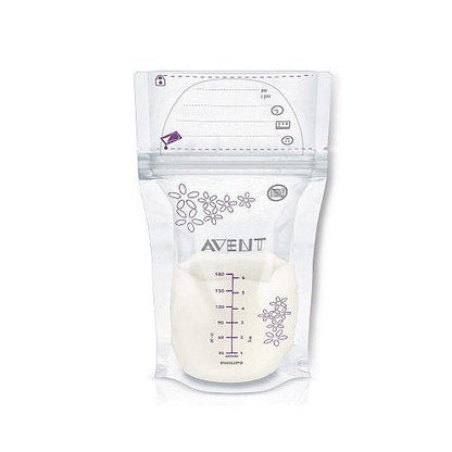 Philips Avent 6 oz-120 ml Breast Milk Storage Bags 25 count Philips Avent