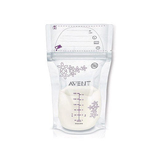 Philips Avent 6 oz-120 ml Breast Milk Storage Bags 25 count