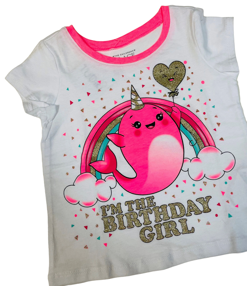 Place I am the Birthday Girl Tee