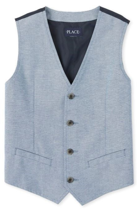 Place Waist Coat Blue