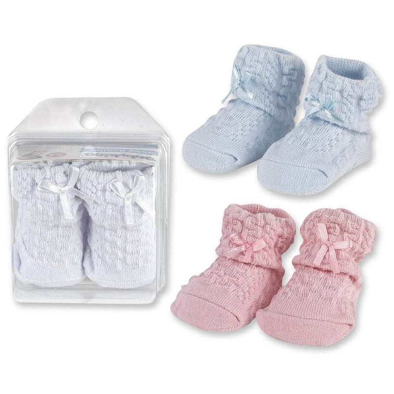 Baby King Knit Booties