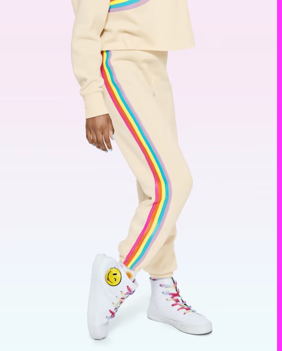 Sugar & Jade Girls Rainbow Track Suit